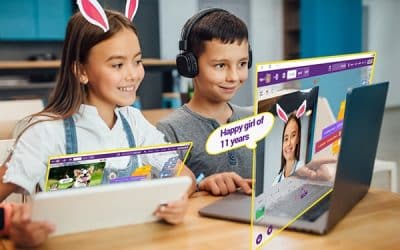 Artificial-Intelligence.jpg Children coding with PictoBlox blocks, exploring facial recognition